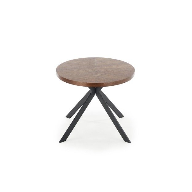 LOCARNO table, color: walnut / black 10