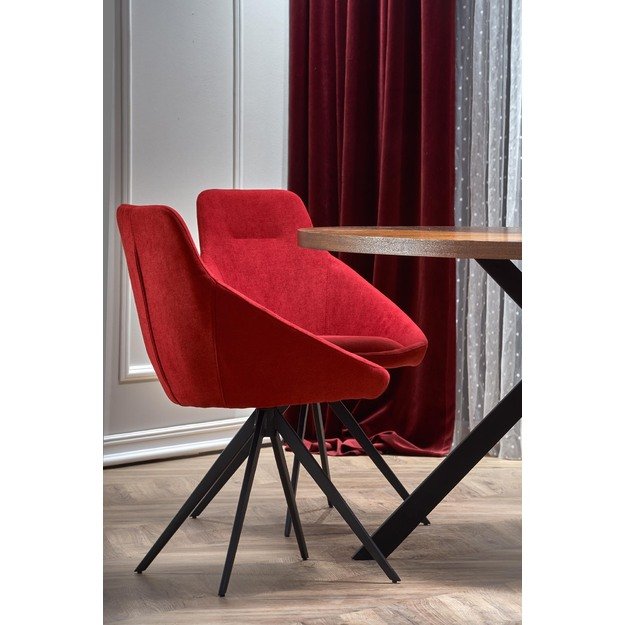 LOCARNO table, color: walnut / black 3