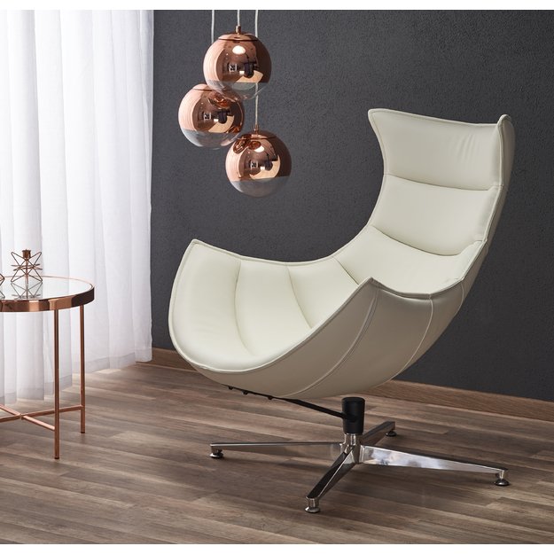 LUXOR leisure chair, color: white