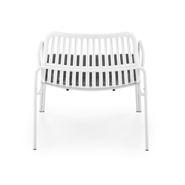 MELBY leisure chair, white / grey 13