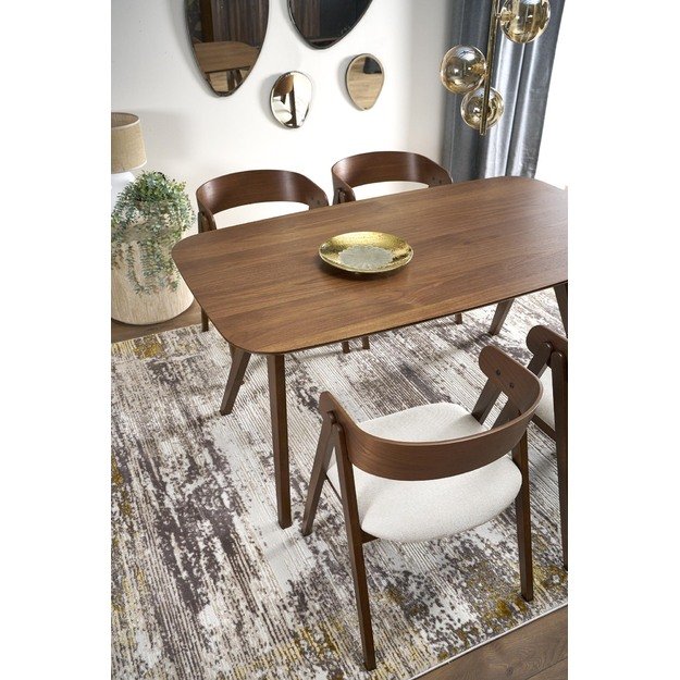 MIGUEL table walnut / walnut 10