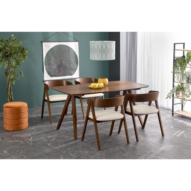 MIGUEL table walnut / walnut 27