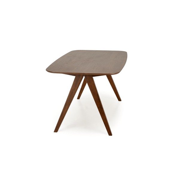 MIGUEL table walnut / walnut 6