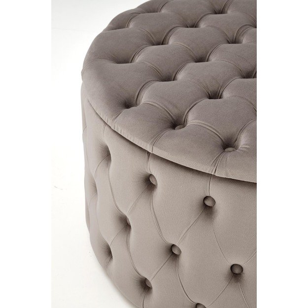 NUNEZ pouffe color: beige 1