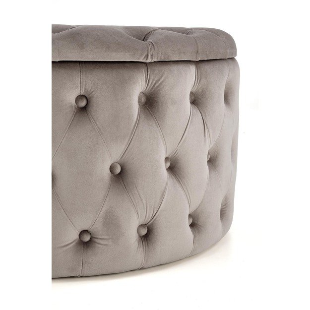 NUNEZ pouffe color: beige 2