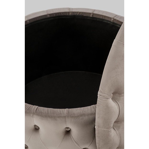 NUNEZ pouffe color: beige 4