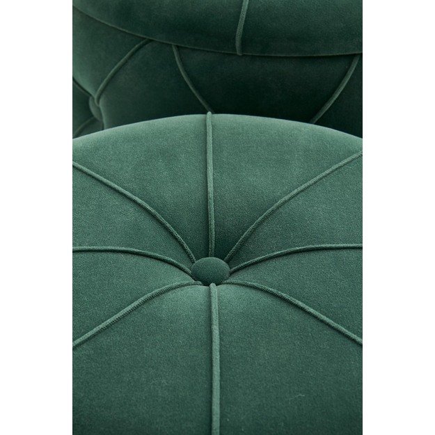 POLLY set of two stools, color: dark green 4