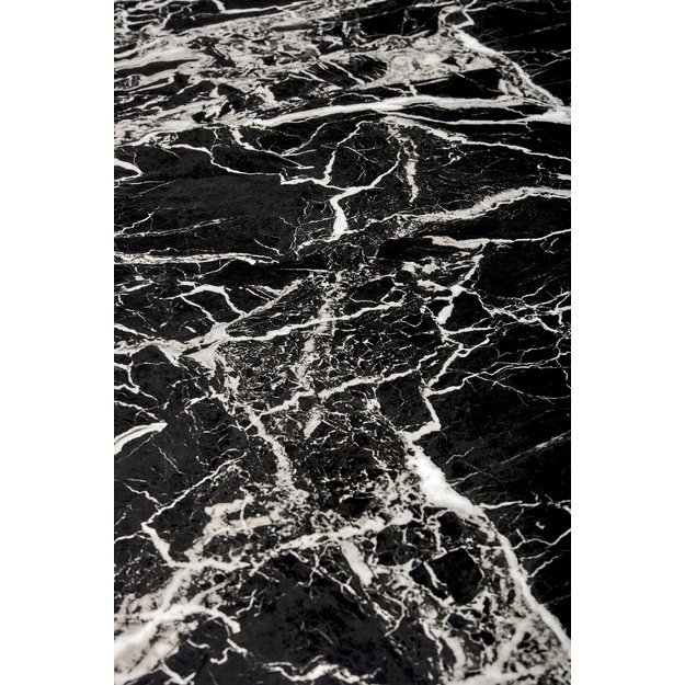 RAYMOND 2 table, black marble / gold 6