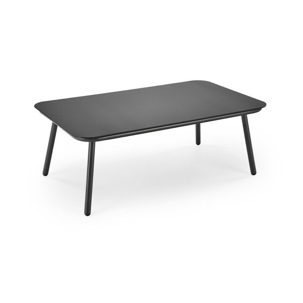 ROCCA garden set (sofa + 2 chairs + coffee table), dark grey / light grey 22