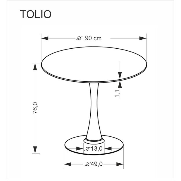 TOLIO round table, travertine / cashmere 3