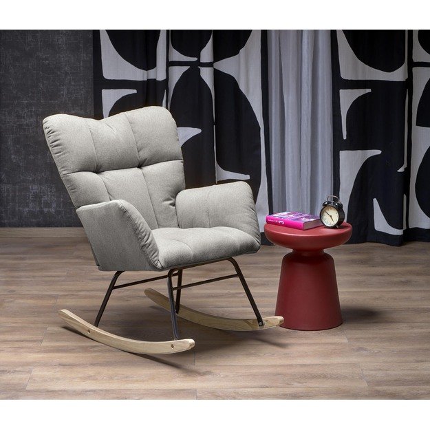 VASCO rocking chair, grey 8
