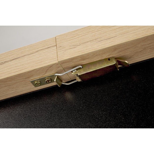 BAGIO extension table, atisan oak / black 17