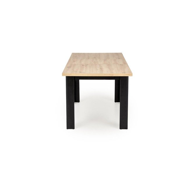 BAGIO extension table, atisan oak / black 6