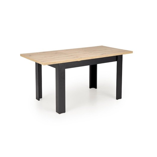 BAGIO extension table, atisan oak / black 20