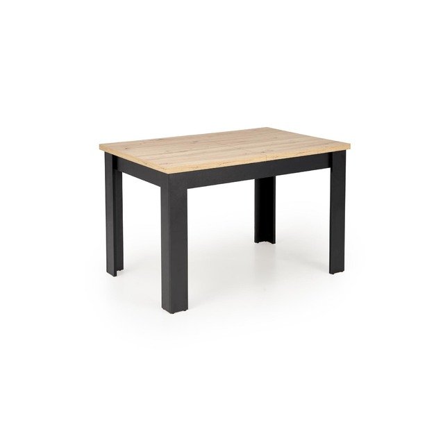 BAGIO extension table, atisan oak / black 21