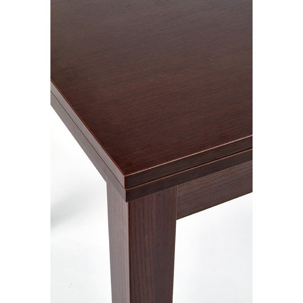 GRACJAN table color: dark walnut 11