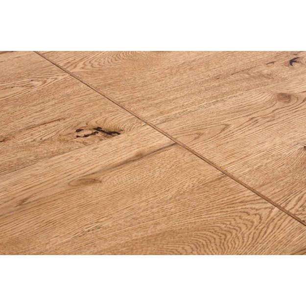 MASSIVE extension table, color: light oak / black 17