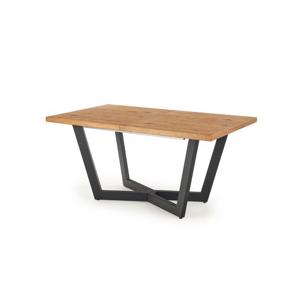 MASSIVE extension table, color: light oak / black 11