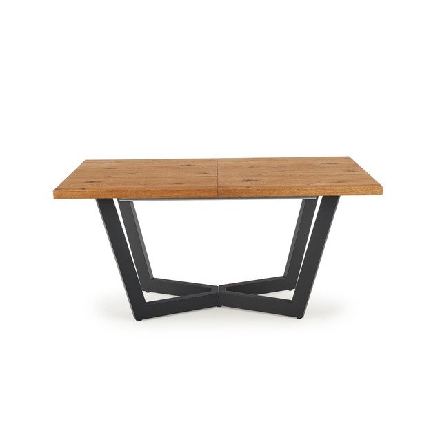 MASSIVE extension table, color: light oak / black 3