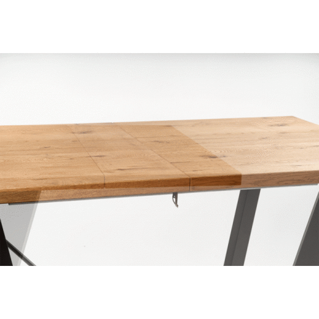 MASSIVE extension table, color: light oak / black 8