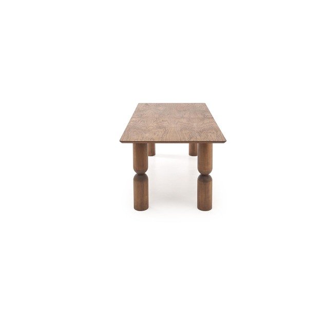 JAPANDI extension table, color: light walnut / light walnut 7