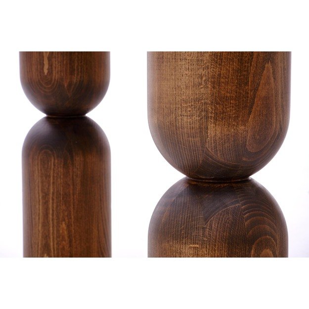 JAPANDI extension table, color: light walnut / light walnut 17