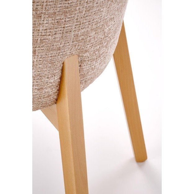 BASSO chair natural oak / CREMONA 14 (beige) 15