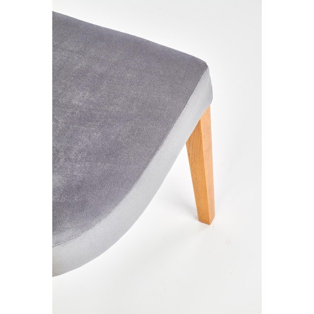 ROIS chair, color: honey oak / grey 2