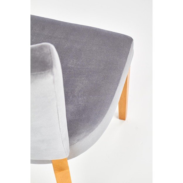 ROIS chair, color: honey oak / grey 3