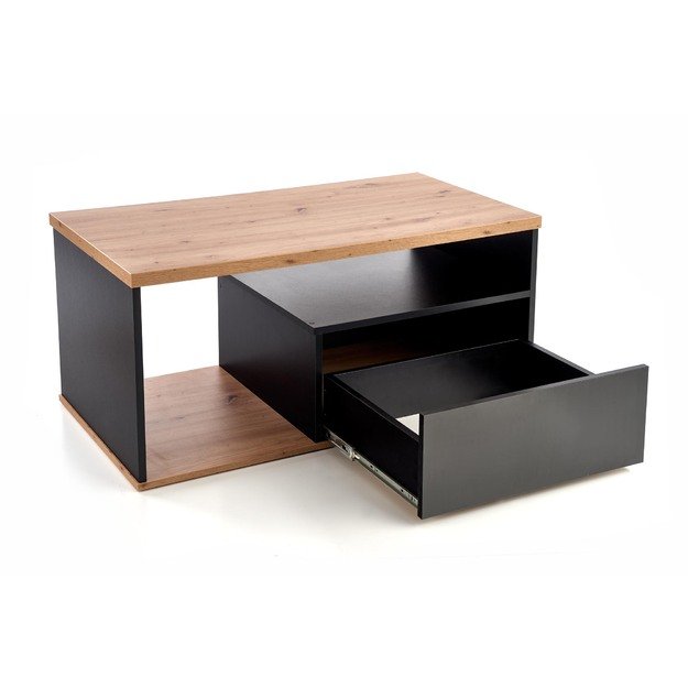 PANTERA c. table, color: wotan oak/black 1