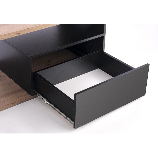 PANTERA c. table, color: wotan oak/black 5