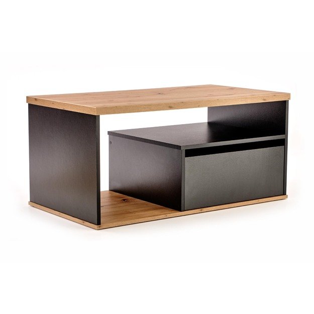PANTERA c. table, color: wotan oak/black 7