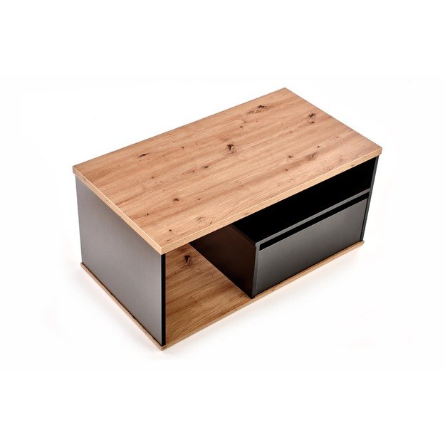 PANTERA c. table, color: wotan oak/black 8