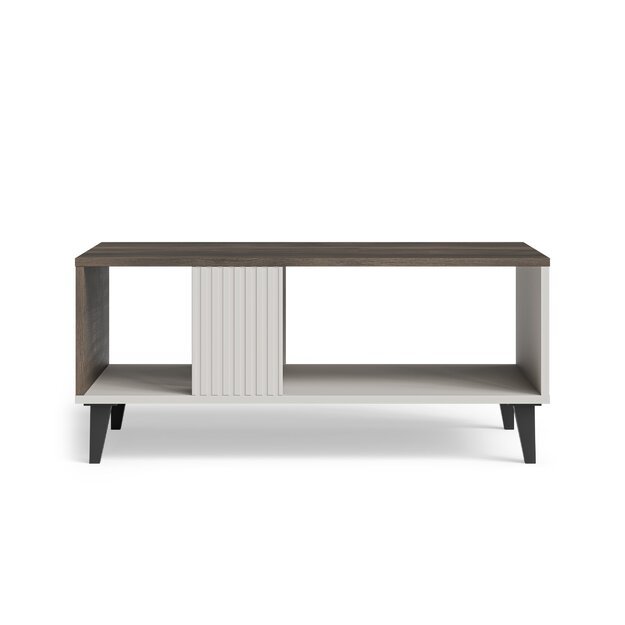 RANDOM 2 LAW-1 coffee table, color: cashmere / walnut / black 3