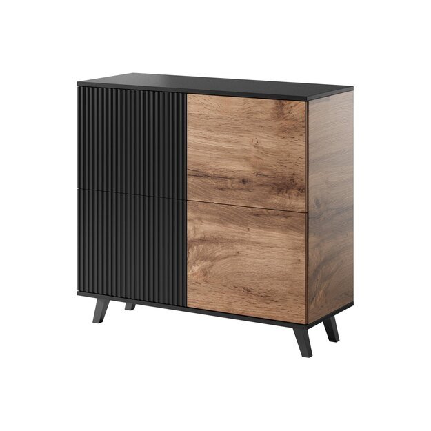 RANDOM KM-2 chest, color: wotan oak/black 10