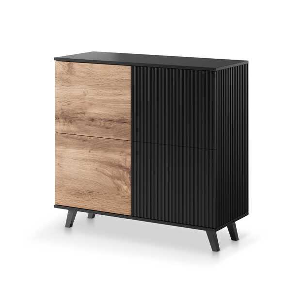 RANDOM KM-2 chest, color: wotan oak/black 5