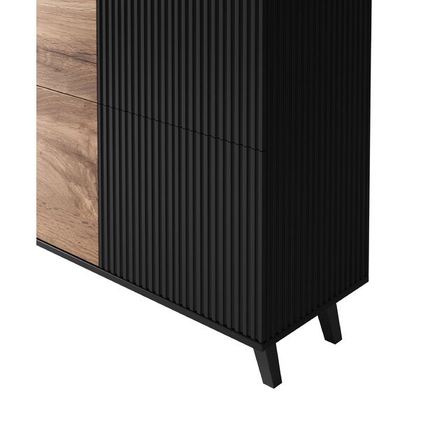 RANDOM KM-2 chest, color: wotan oak/black 12