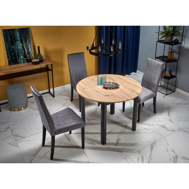 RINGO ext. table artisan oak / black 27