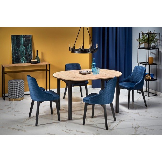 RINGO ext. table artisan oak / black 8