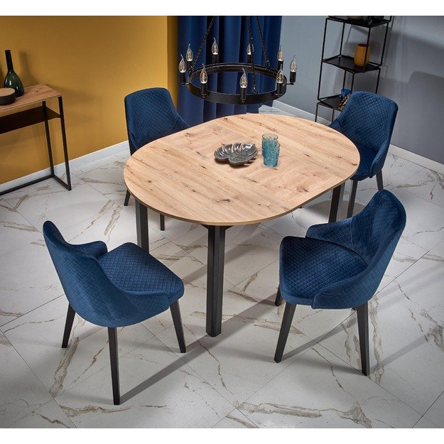 RINGO ext. table artisan oak / black 10