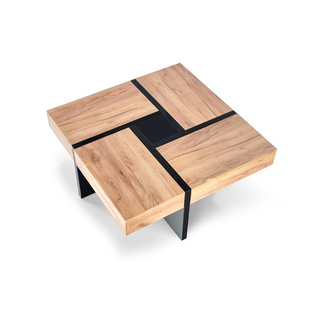 SEVILLA, c.table, craft oak / black 6