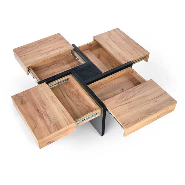 SEVILLA, c.table, craft oak / black 1