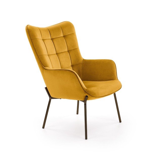 CASTEL l. chair mustard