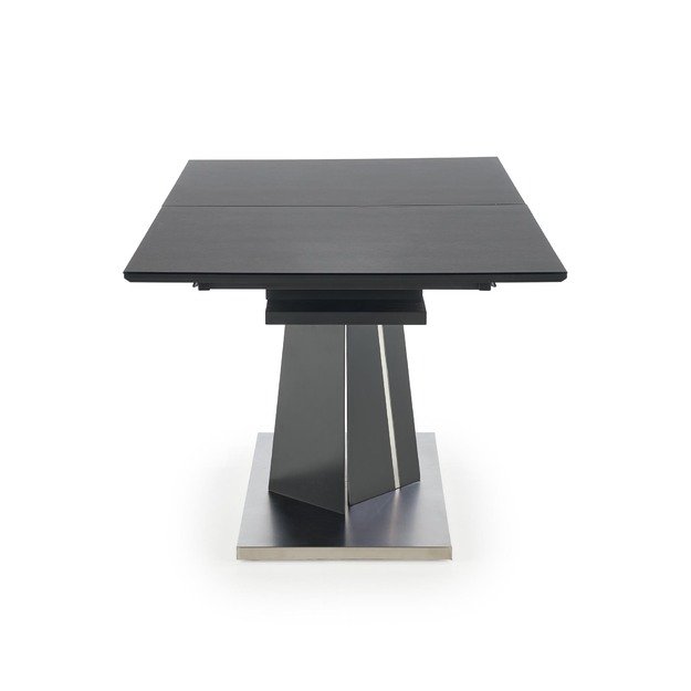 SALVADOR extension table, color: top - dark grey, legs - dark grey 10