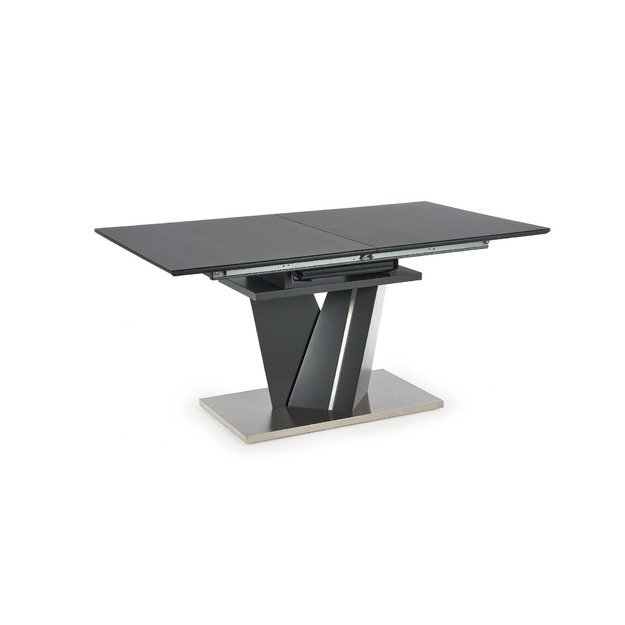 SALVADOR extension table, color: top - dark grey, legs - dark grey 11