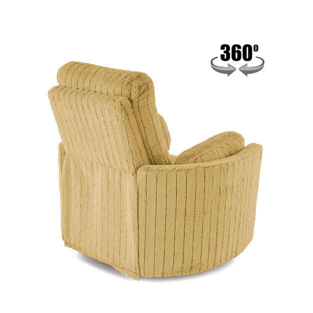 PEGAS leisure chair, mustard 11