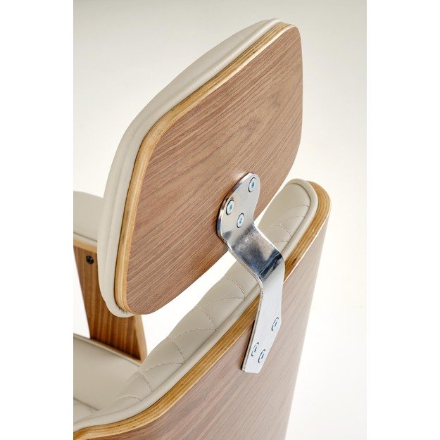 TIMBER o.chair, walnut/beige 8