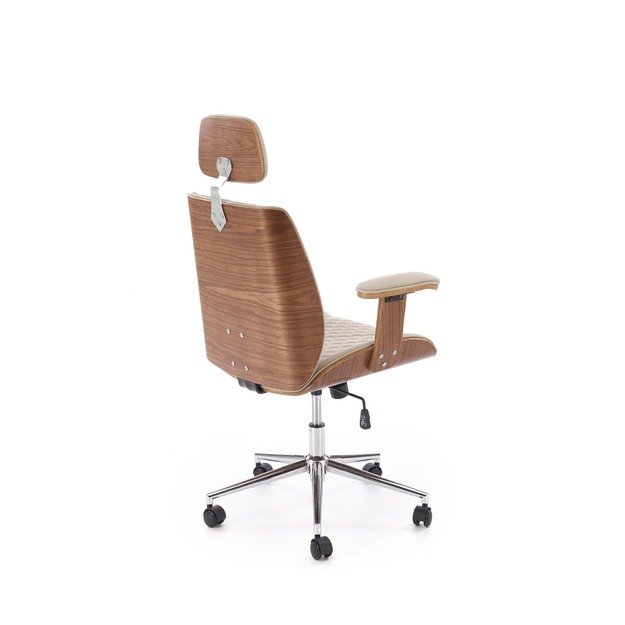 TIMBER o.chair, walnut/beige 6