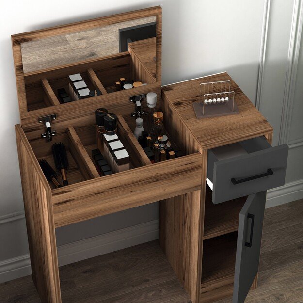 Inci - Light Walnut, Anthracite 2