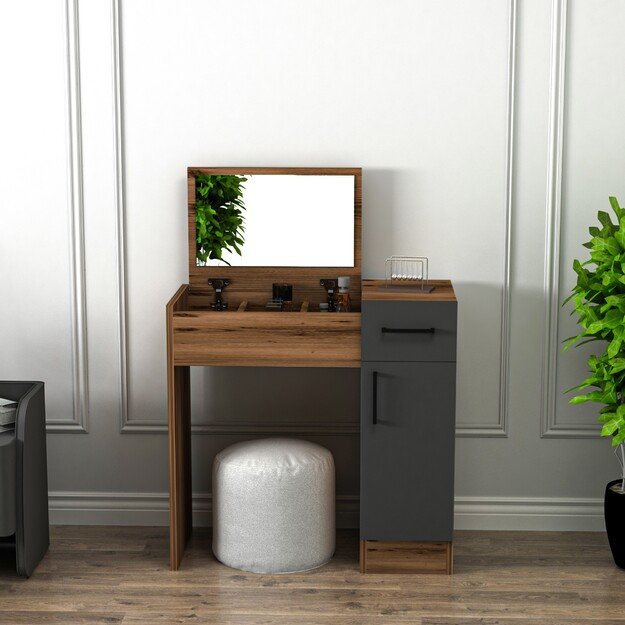 Inci - Light Walnut, Anthracite 1